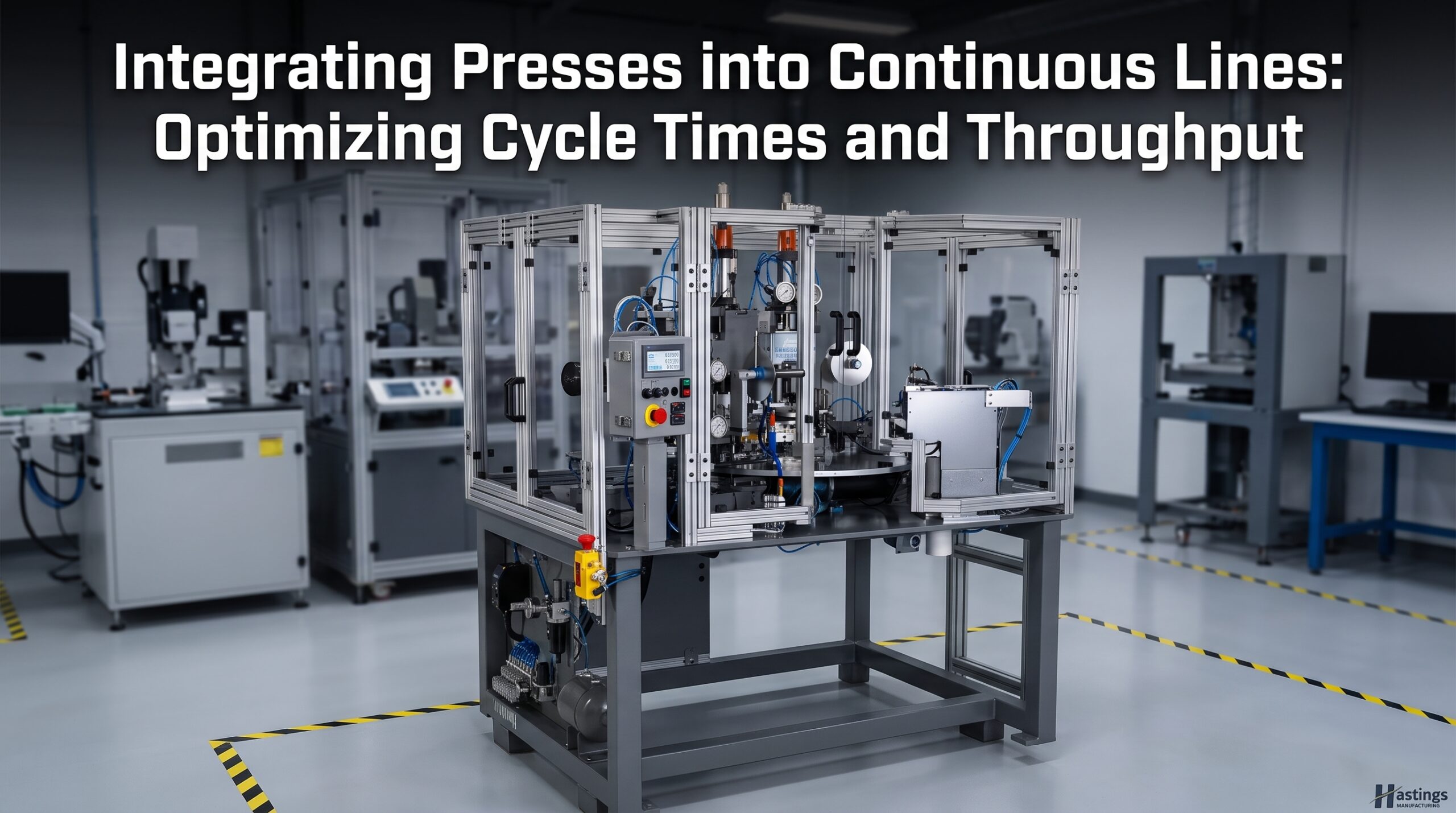 Featured image for “Integrating Presses into Continuous Lines: Optimizing Cycle Times and Throughput”