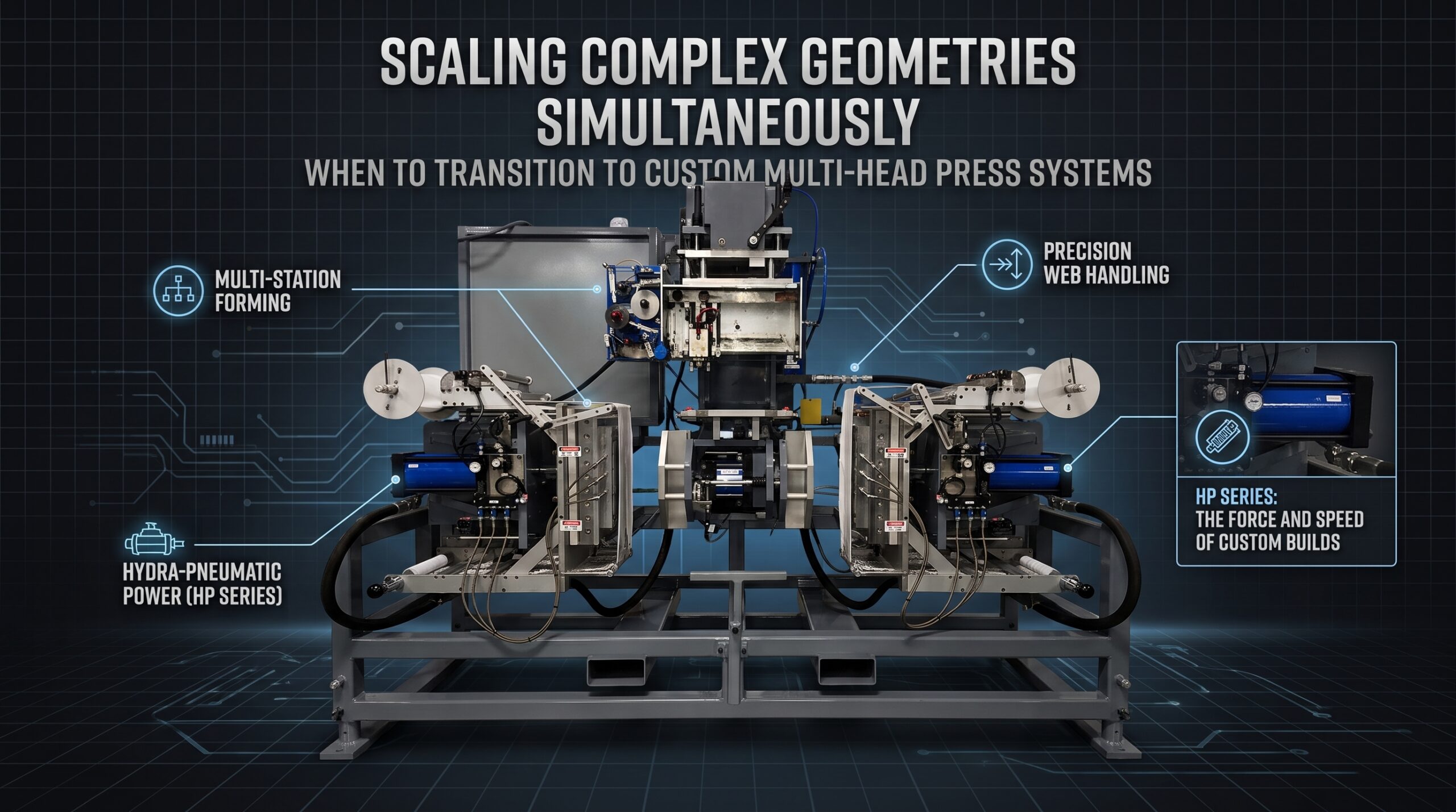 Featured image for “Scaling Production: When to Transition to Custom Multi-Head Press Systems”